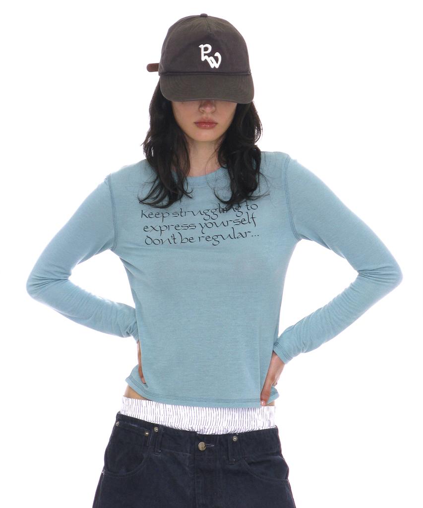 PARTIMENTO WOMEN Washed Pw Embroidered Grandad Cap_Charcoal
