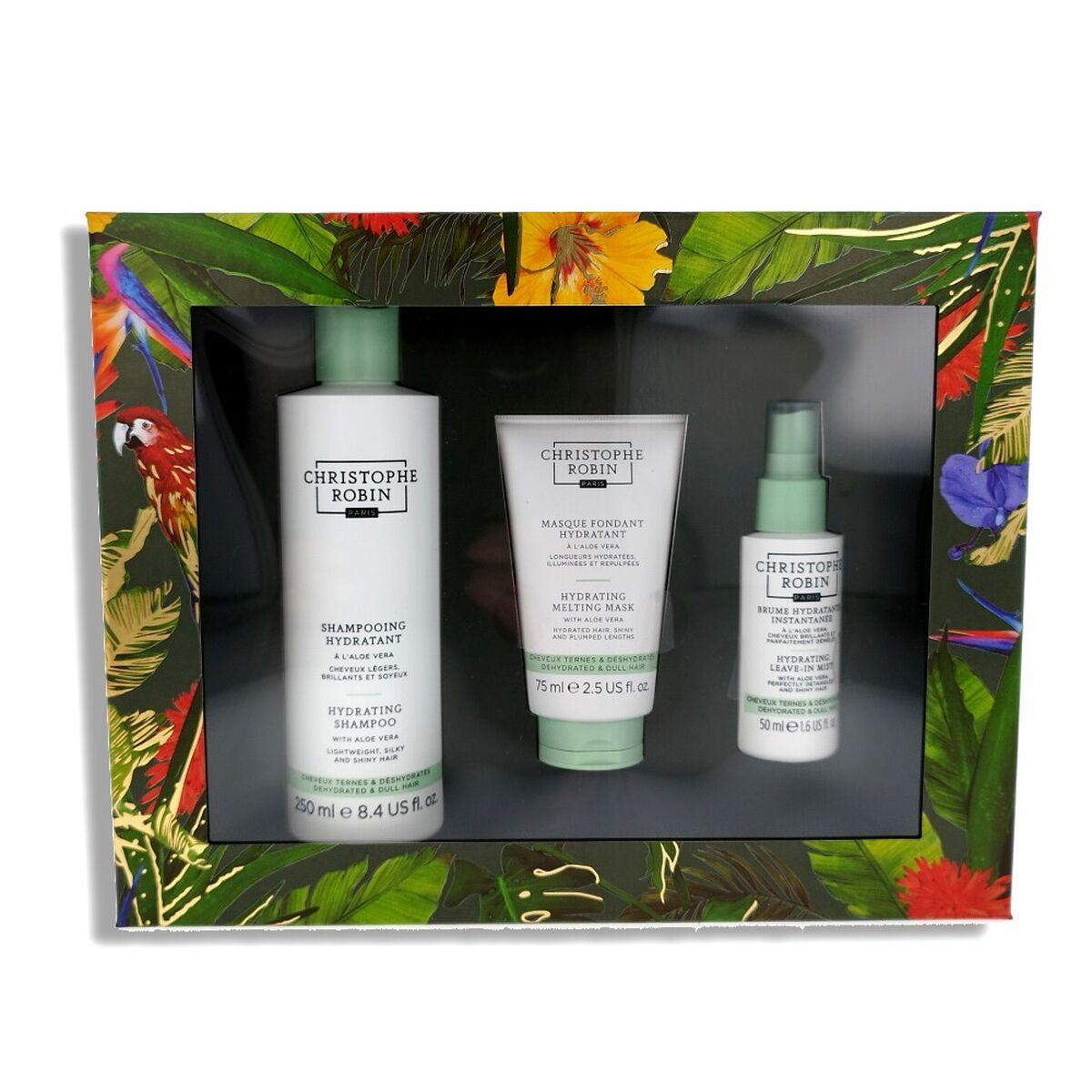 

Christophe Robin Hydration Ritual Aloe Vera Подарочный набор для волос из 3 предметов
