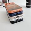 Kevlar Slim Magnetic Striped Pattern Case For iPhone 17 Pro Max 16 15 14 13 for Magsafe Shockproof Ultra Thin Colorful Cover