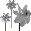 10 Pack Rotating Windmill Bird Repellent - Reflective and Effective Pest Control