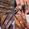 Nail Art French, Autocolant Complet și Autocolant Jumătate, Unghie Balerină, Unghie Țeavă de Apă, Vârf Picătură de Apă Piesă Unghie Pe Stoc