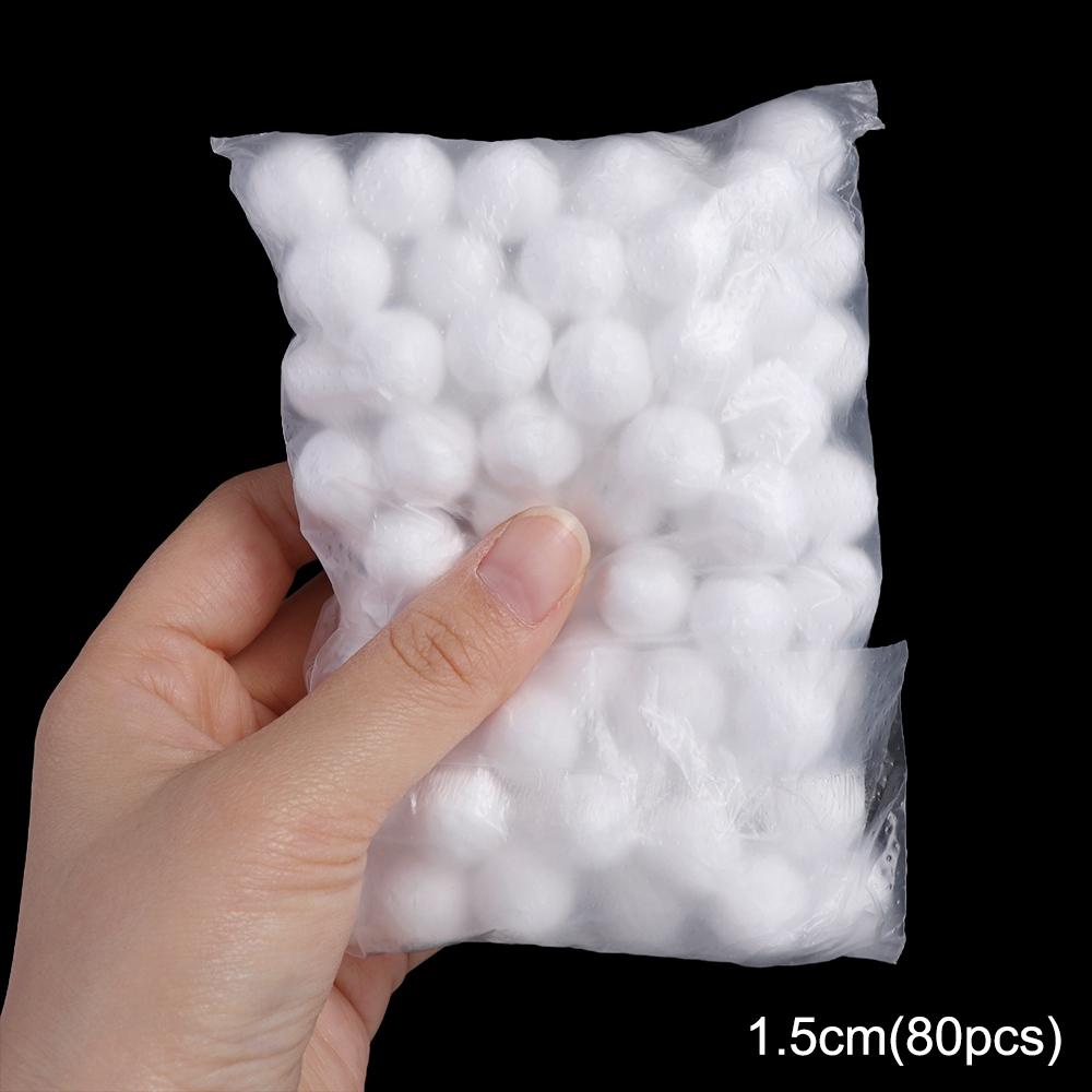 DIY Supplies Mini Foam Balls Polystyrene Round Christmas Balls White Christmas Ornaments Modelling
