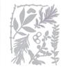SIZZIX Thinlits Die Set - Hidden Leaves - 9 Pieces - Precise Cutting - Scrapbooking