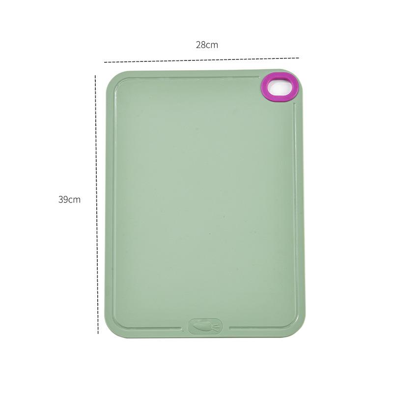 Tabla de cortar plegable antibacteriana de TPU antideslizante: De doble cara, Antimoho, Ideal para comida de bebé y más
