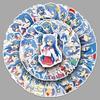 50 Izumi Kashiho Stickers - Lucky Stars, Cute Japanese Anime Characters for Helmet, Computer, and Journal Decoration.