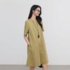 Elva' Island Relaxed Short Sleeve Dress