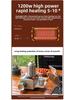 Portable Indoor/Outdoor Butane Gas Heater & Hand Warmer