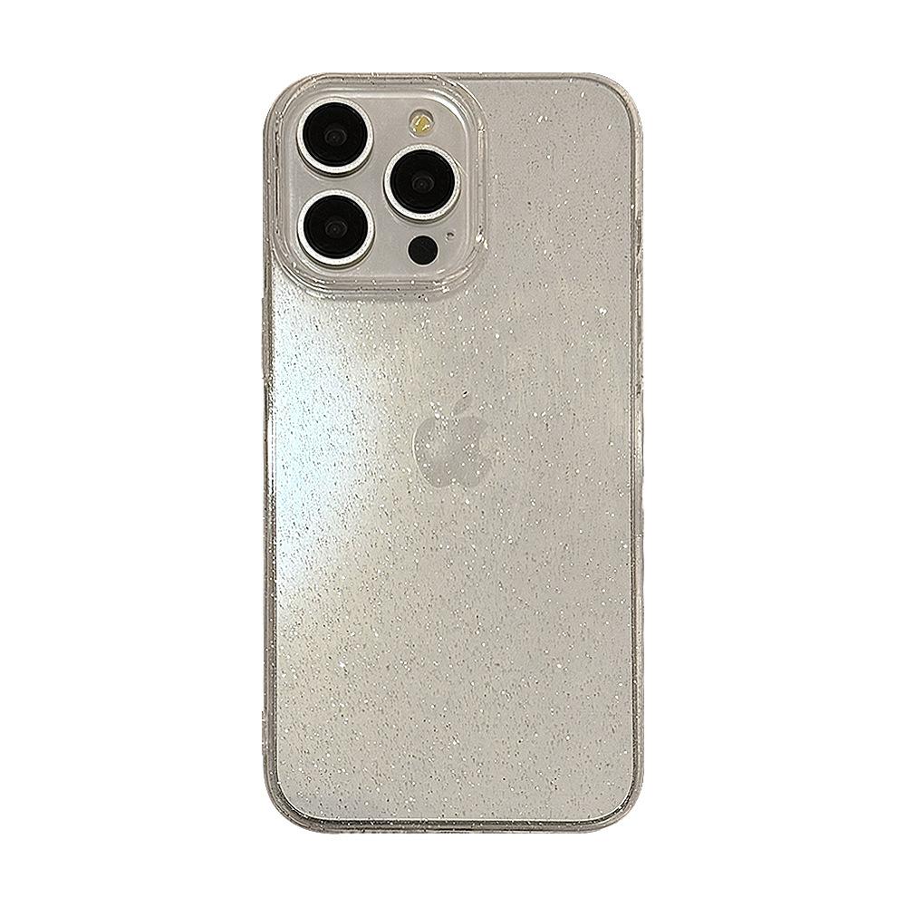 Transparent Fine Flash 17promax Apple Mobile Phone Case 16 Suitable for Iphone15 Soft Case 11 Premium Luxury 12/14