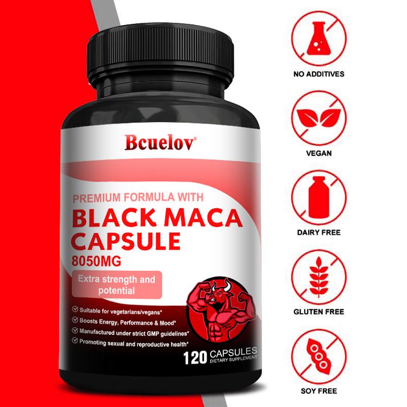 Bcuelov Heimaka Capsules Boost Energy and Maintain Reproductive Health 120 Vegetarian Capsules
