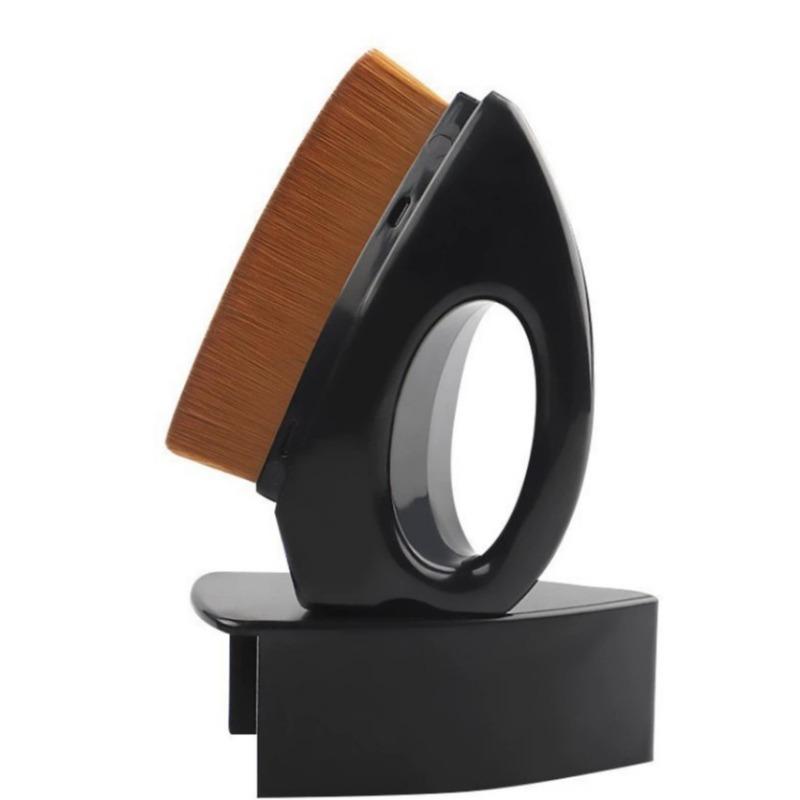 Small Iron Makeup Brush, Single Large Brush, Portable, Powder-free Magic Foundation, Decorative Brush, Car Dust Removal Brush