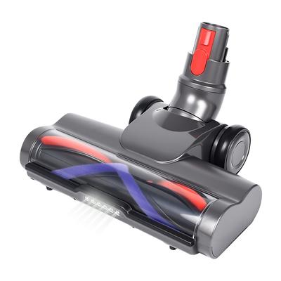 Electric Roller Brush Head For Dyson V7 V8 V10 V11 V15 Quick Release with Bristle Roller For Hard Floors For Short Pile Carpets