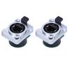 2Pcs RJ45 PCB Panel Waterproof Round Durable Insulator PA Material ELRJWH5 Board