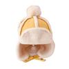 Ear Flap Ushanka Hat for Little Girl Boy Ear Protective Trapper Hat Windproof Winter Warm Hat for Kids Outdoor Activity
