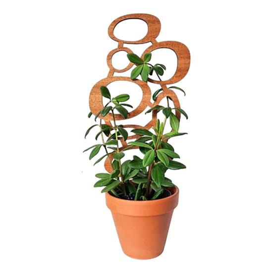 Tre Plantebrakett Bladform Espalier Klatreplante Støttestativ Enkel Installasjon Multifunksjonell Planteholder
