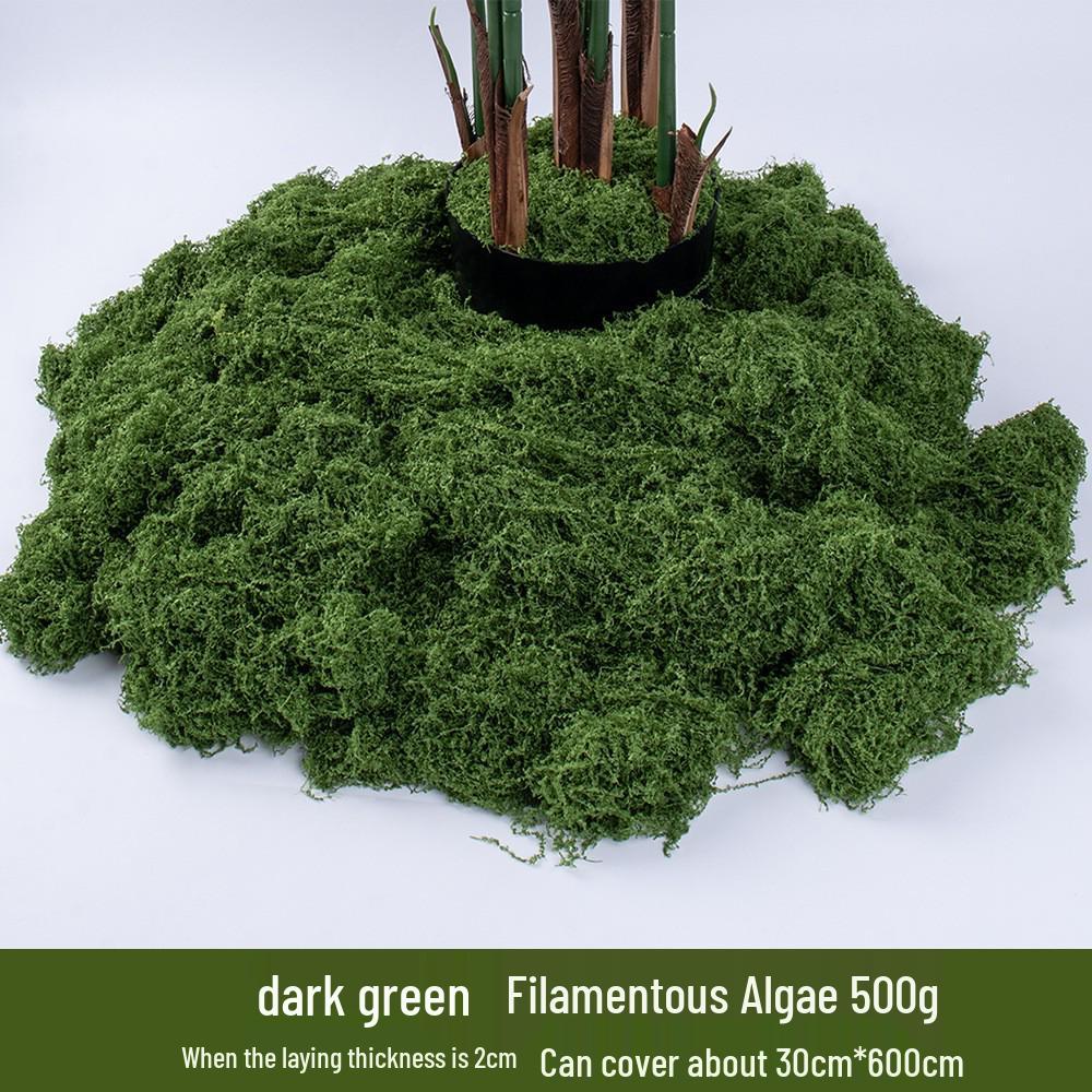 Artificial Moss Turf Landscape Ornament for Bonsai & Potted Plant Decoration