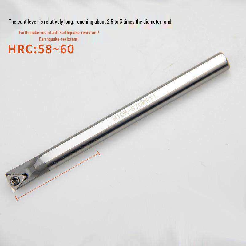 CNC High-Speed Steel 60° Lathe Boring Bar Tool Holder for Small Inner Holes