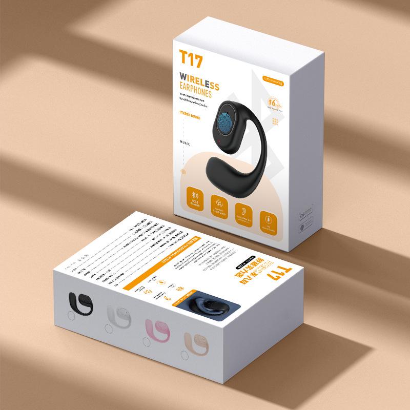 OWS Ultra Long Standby Bluetooth In-Ear Hook Headset with Touch Call
