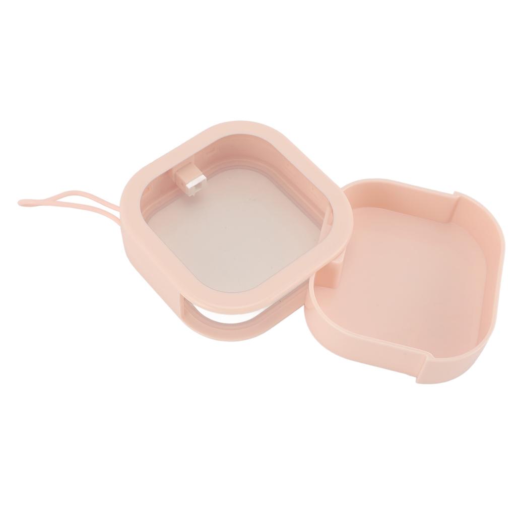 Portable Hair Tie Plastic Multi Purpose Desktop Travel Hair Accessory Jewelry Storage Box