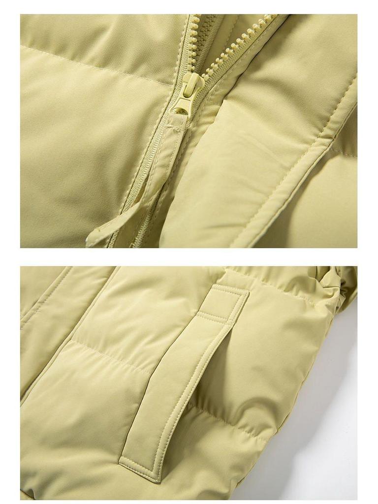 Women's Hooded Two-Piece Winter Down Coat - Thickened Cotton-Padded Bread Jacket