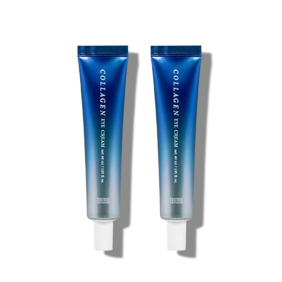 Tenzero Moisture Collagen Eye Cream Intensive Anti-Wrinkle & Firming Under-Eye Revitalizer 40ml (Pack of 2)