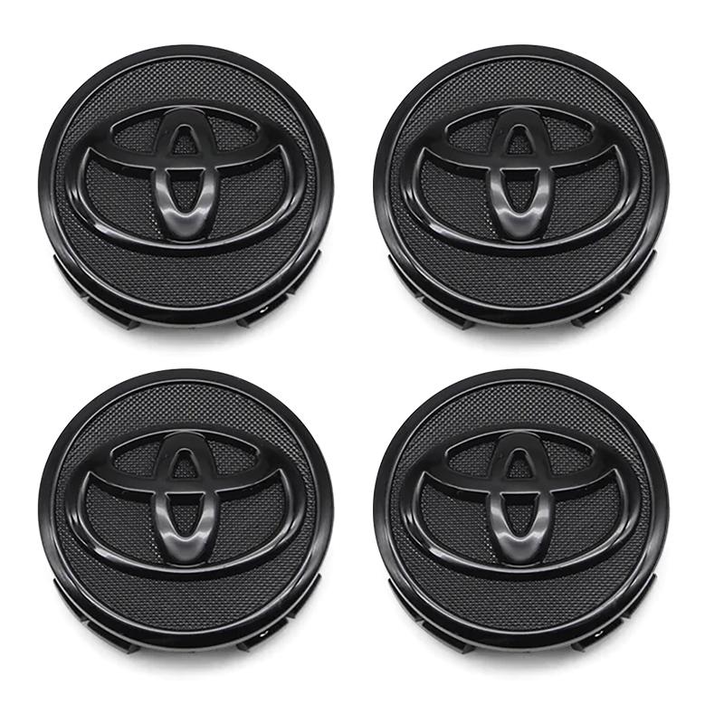 Car Wheel Center Hub Cap Badge Dust-proof Covers Emblem Sticker for Toyota Yaris Hilux Corolla Prius Avensis Emblem Auris Rav4