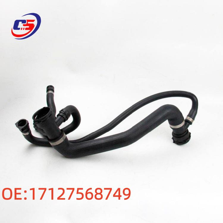 Compatible Oil Inlet & Upper Radiator Hose for BMW 5 Series E60 520LI (Part #17127568749)