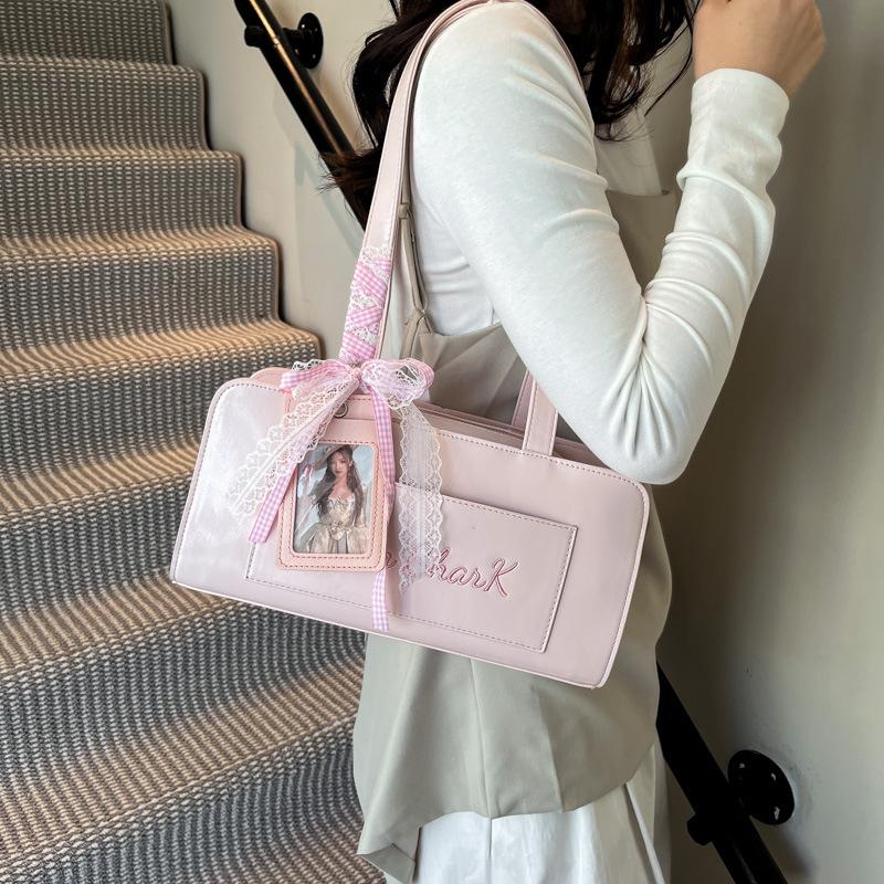 Hand Carrying Cute Girl Bag Women's New Fashion Versatile Shoulder Bag