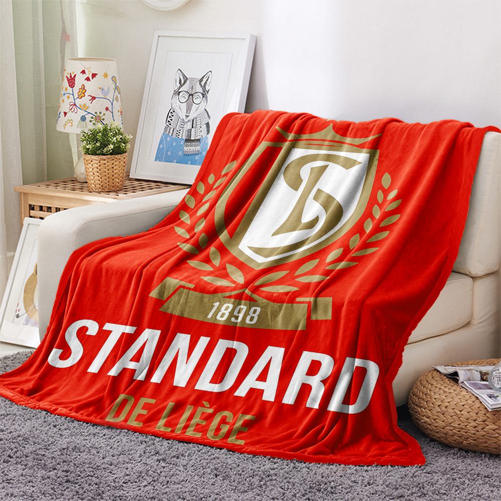Standard Liege Print Flannel Blanket, High Quality Comfortable for All Seasons, Home Decor, Warmth and Comfort, Perfect for Christmas Gifts