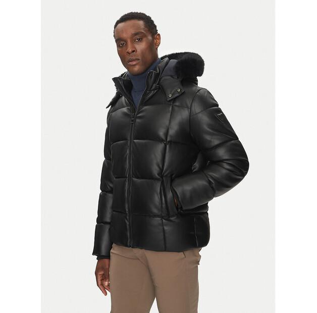 

Зимняя куртка Guess M4BL33 WGJB0, черная, стандартный крой XL