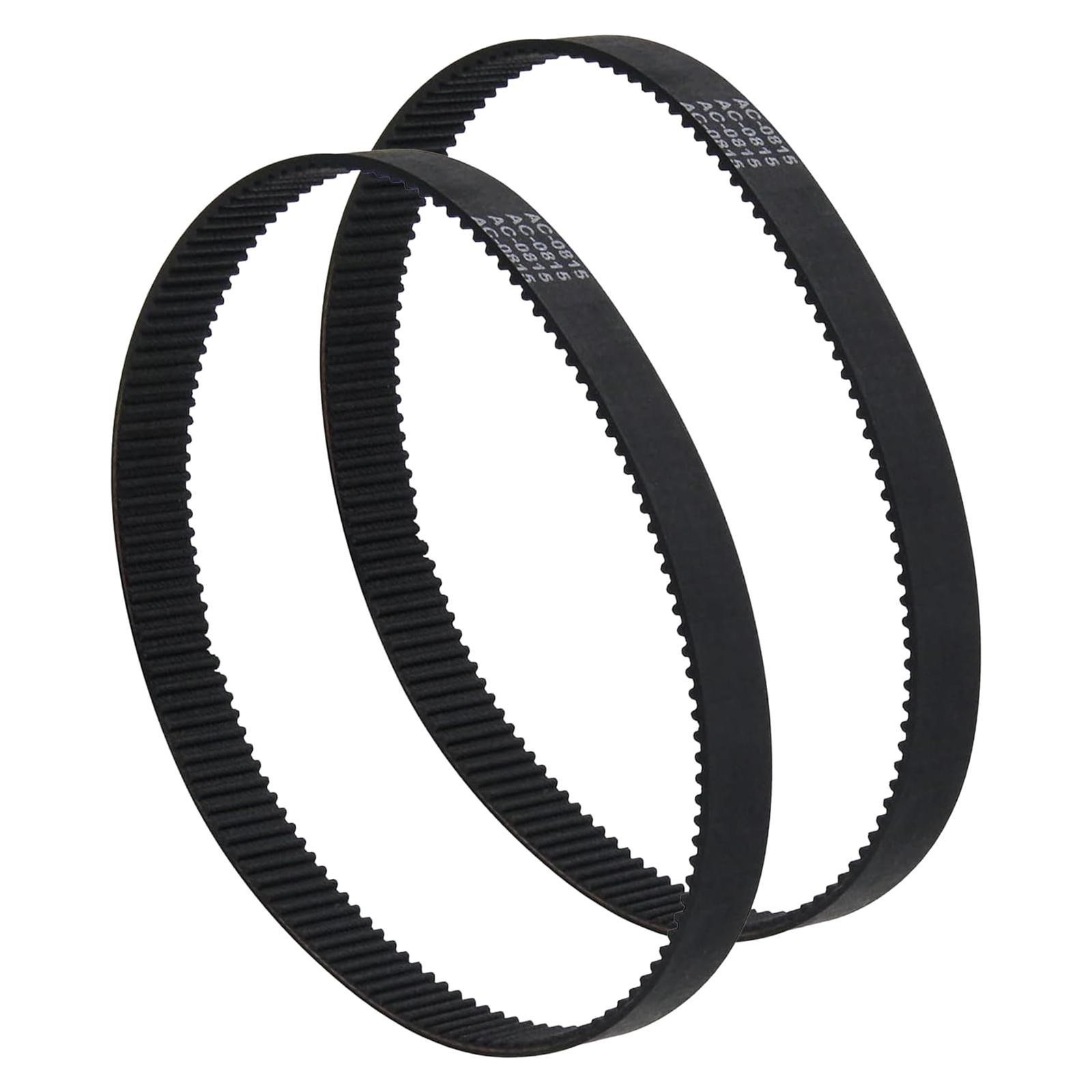 

2Pcs Professional Air Compressor Replacement Timing Belt Premium Flexible Rubber for Seamlessly Installation 1