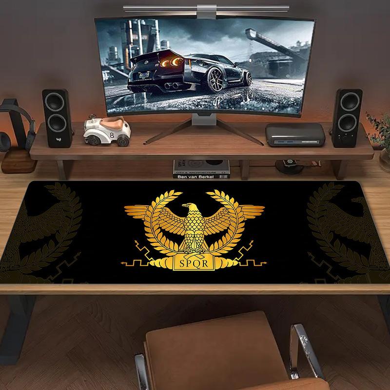 Albania Map Color Mouse Pad Large Gaming Table Cushion Non-slip Laptop Tablet Big Mousepad XXL Mat Mini PC Playmat With Lock edge