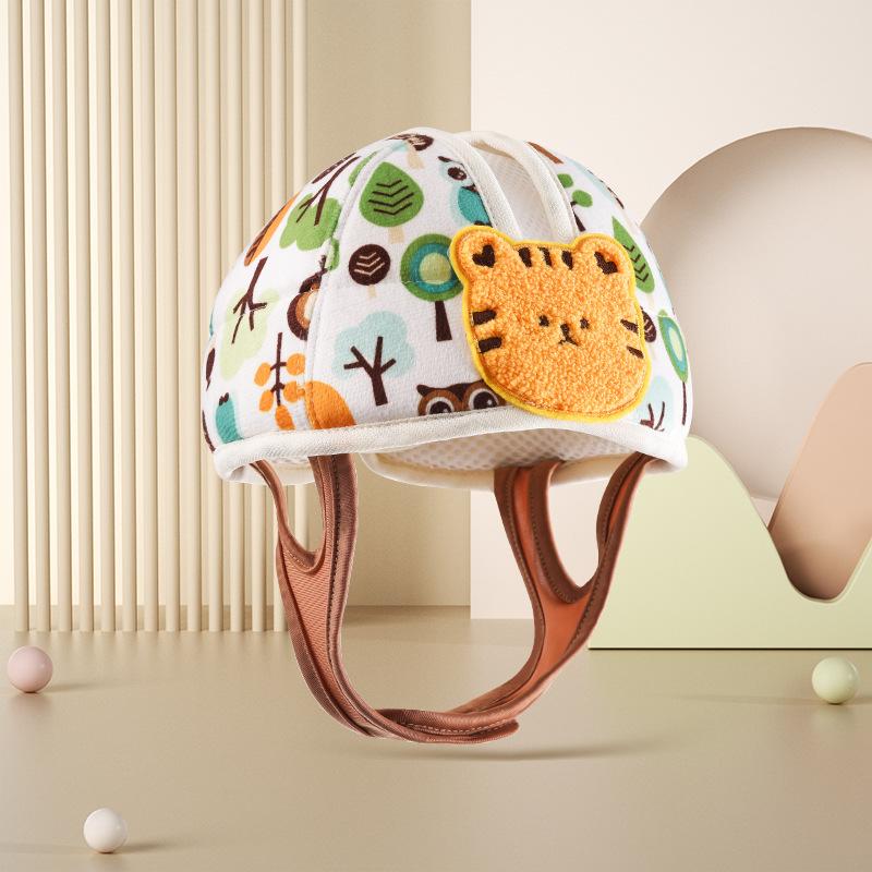 Baby Head Protector Safety Hat Cute Bear Bunny 1-3T Toddler Baby Prevent Injured Helmet For Crawling Walking Learning Headgear