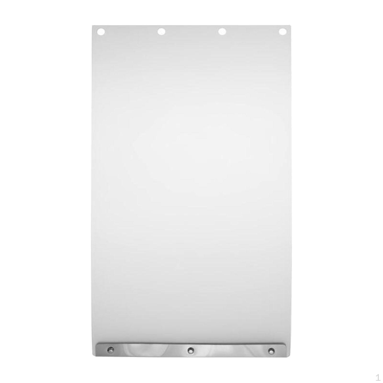 

Dog Cat Flap, Replaceable Flexible Door PVC, Screw Holes for Easy Installation, Suitable transparent
