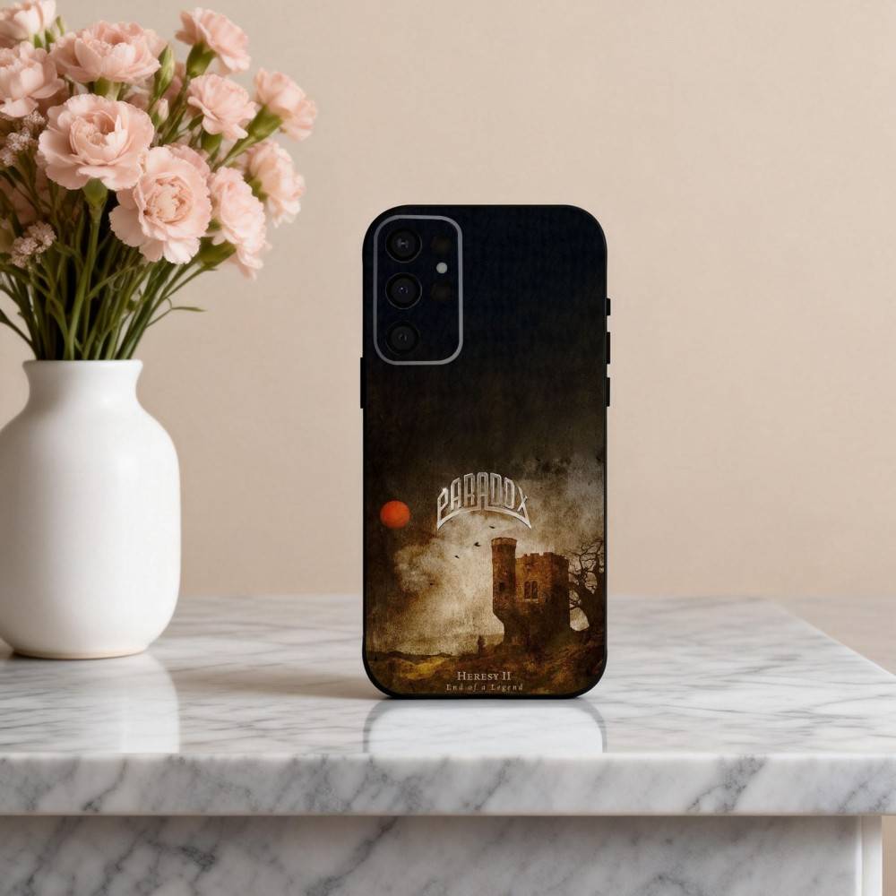 Punk T-The P-Paradox Band Phone Case For Samsung S25,24,23,22,30,21,10,9,Ultra,Plus,Lite,FE,4,5 G Soft Black Case Samsung S23plus5G