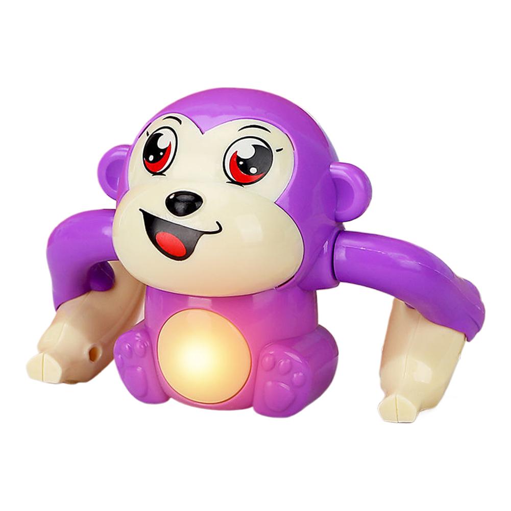 1Pcs Kids Toy Electric Rolling Monkey Light Music Puzzle Sound Prompt Monkey Children's Toy Gift Preschool Education Toy