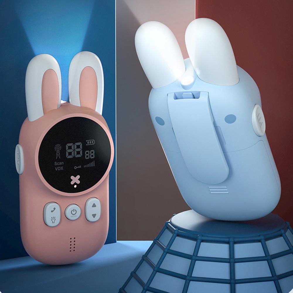 Electronic Wireless Walkie Talkie Toy Kid Phone For Children Portable Long Reception Distance Education Intercom Talking Machine