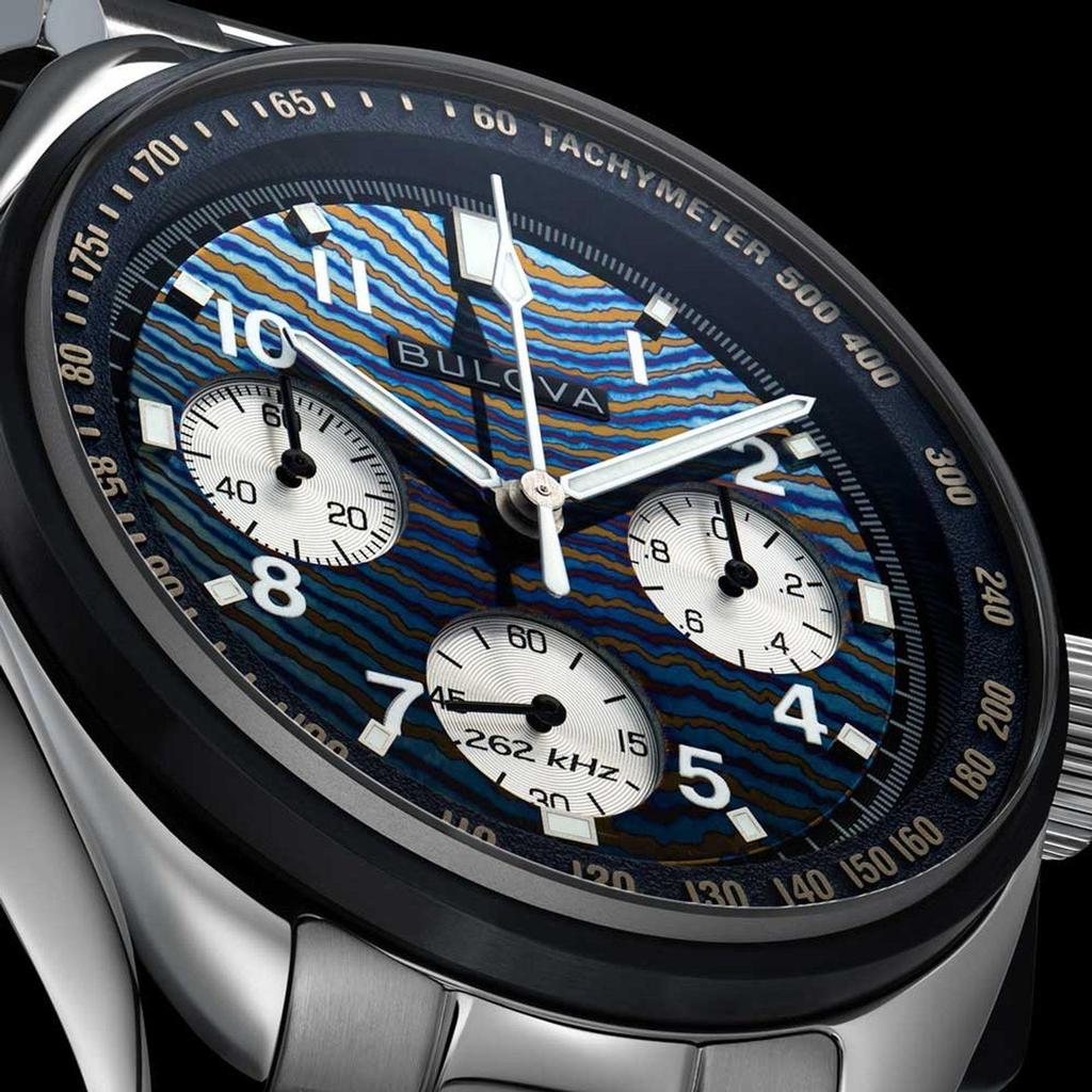 Bulova Lunar Pilot Series Limited 150th Anniversary 262kHz Precisionist Watch 98A329