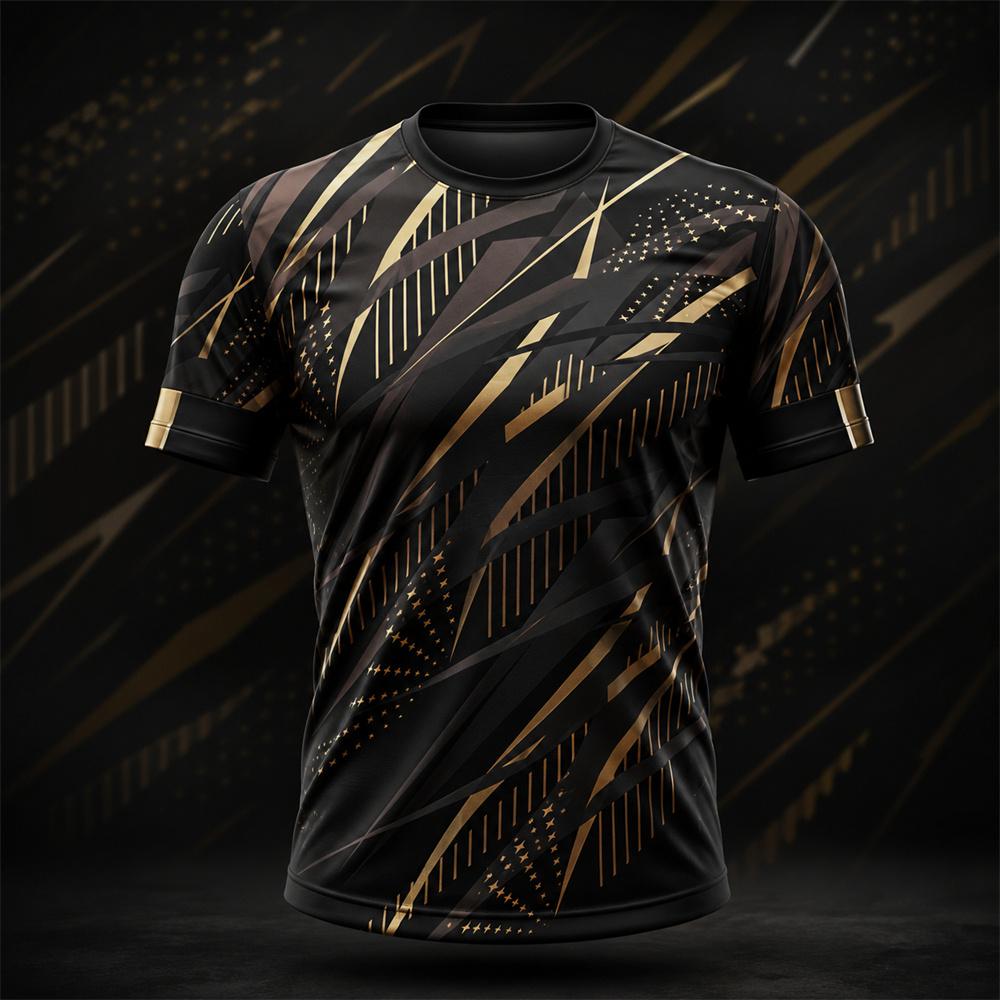 Men's Abstract Graphic Print T Shirt Short Sleeve Casual Summer Tee 3D Design Streetwear Top Quick Dry Lightweight Outdoor Wear