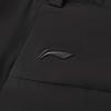 Lining Gold Label Casual Simple Versatile Solid Color Soft Comfortable Sports Long Pants Men bottoms Black AYKW791-1