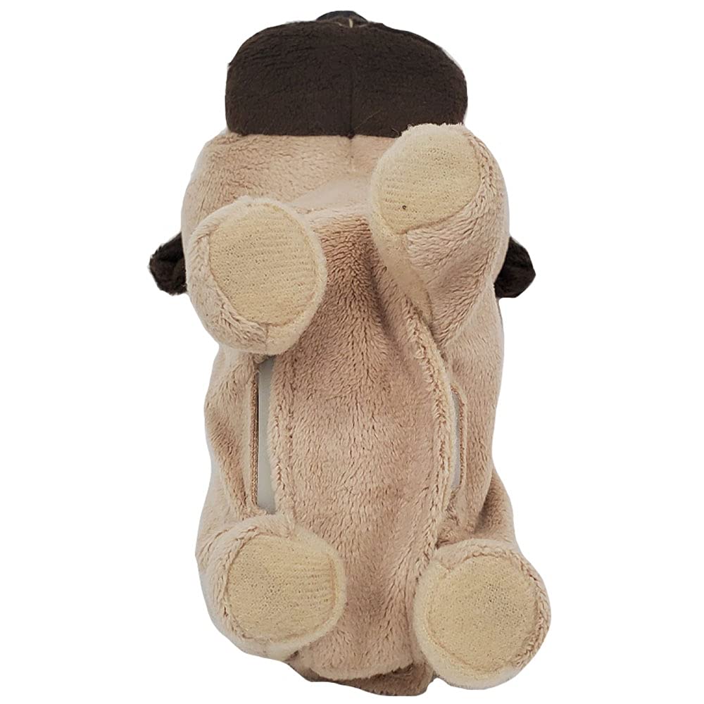 BESTEVER Plush Walking Sweet 49076 Battery-Operated Toy, Walking, Barking, Puppy, Pug,