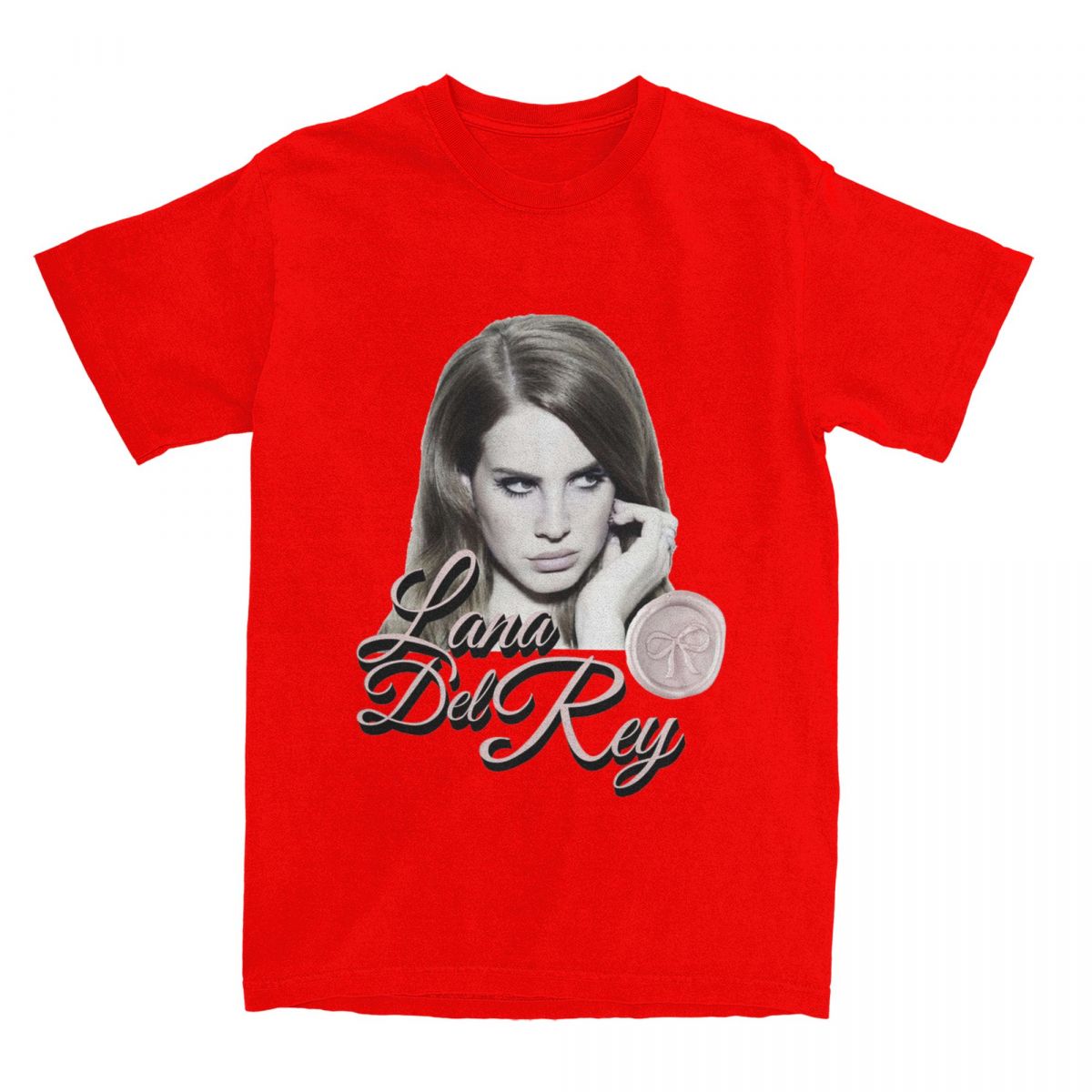 

Мужские футболки Lana Del Rey Смешные футболки из чистого хлопка Футболки с коротким рукавом Футболки с круглым вырезом Одежда Оригинал S
