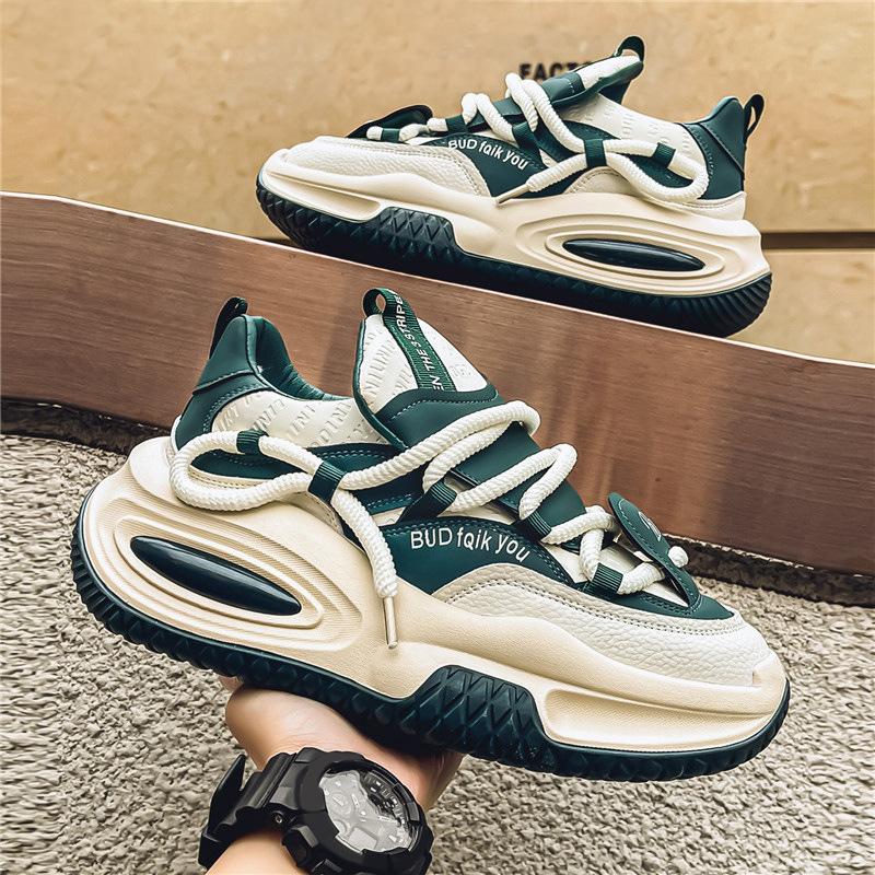 Men's shoes fashionable versatile non-slip and wear-resistant Forrest Gump shoes men's breathable retro mountaineering versatile casual dad shoes t