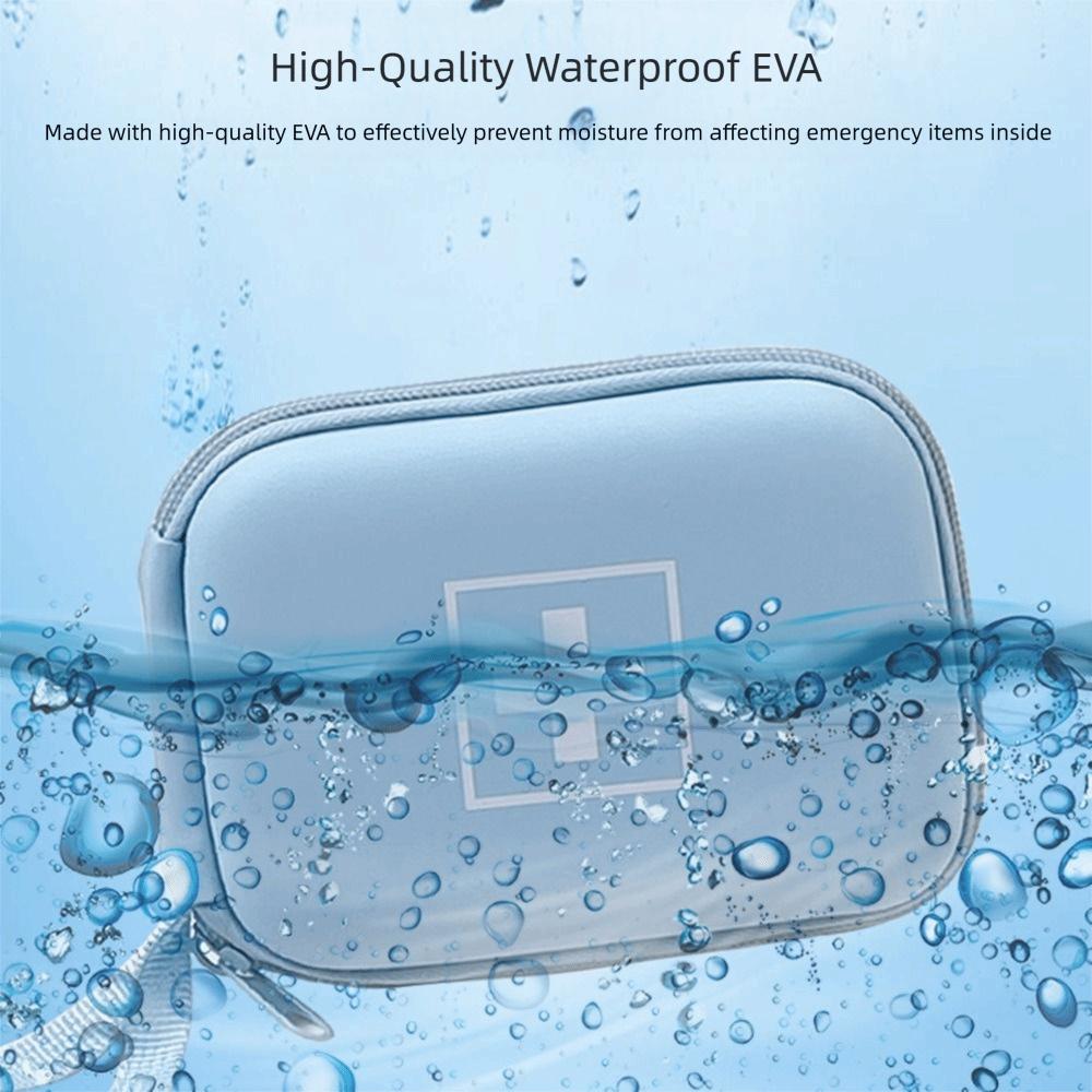 Shockproof Travel Emergency Bag Large Capacity Portable Storage Pouch Pill Pocket  Vitamins