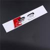 3D Metal Badge Stickers For S2 S line S3 S4 S5 S6 S7 S8 RS3 RS4 RS5 RS6 RS7 RS8 Car Logo Emblem Trunk Decoration Accessories AX2s38