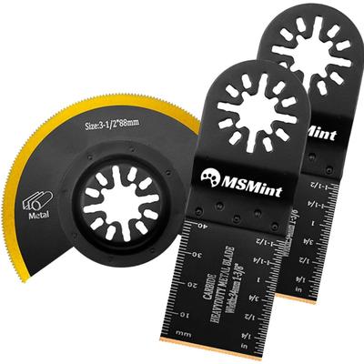 Replacement OIS Blades for Metal Set of Multi-Tool Blades, Standard, Carbide, Multi-Purpose (Specialized Cutting, 3)