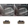Front Driver Side Bottom Perforated Breathable Replacement Leather Seat Cover Black #GW or KW Compatible with Ford Mustang GT V6 2005 2006 2007 2008
