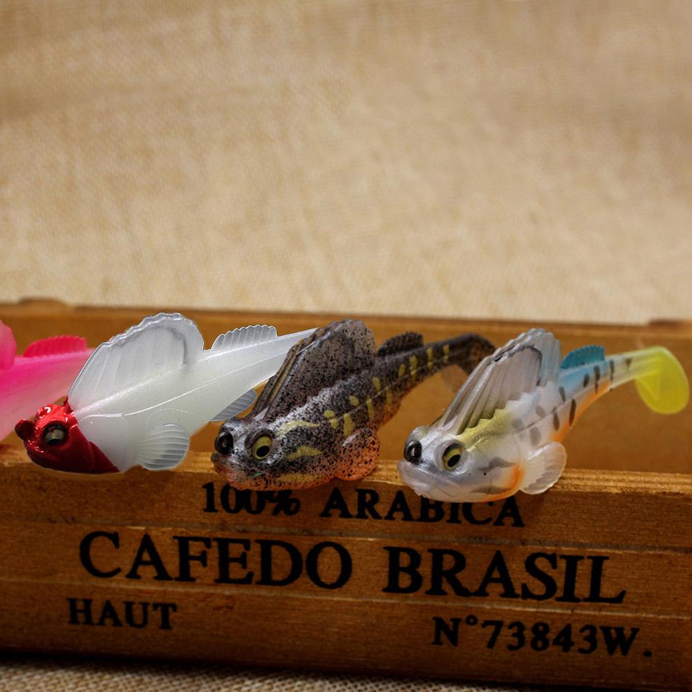 Bass Fishing Lures Bluegill Swimbait Fin Guarded Háček