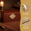 2pcs Brass Small Brass Hinge Copper Embossing Folding Hinge Vintage Antique Hinge  Drawer