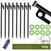 1Pc Outdoor Camping Tent Canopy Iron Peg Set Beach Camping Windproof Fixing Pegs