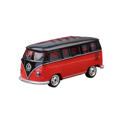Maßstab 1/56 T1 Bus Spielzeugauto Modell CCA MSZ 1:64 Miniatur-Modellautos aus Druckguss, ideal als Geschenk für Kinder, die Hot Wheels lieben.